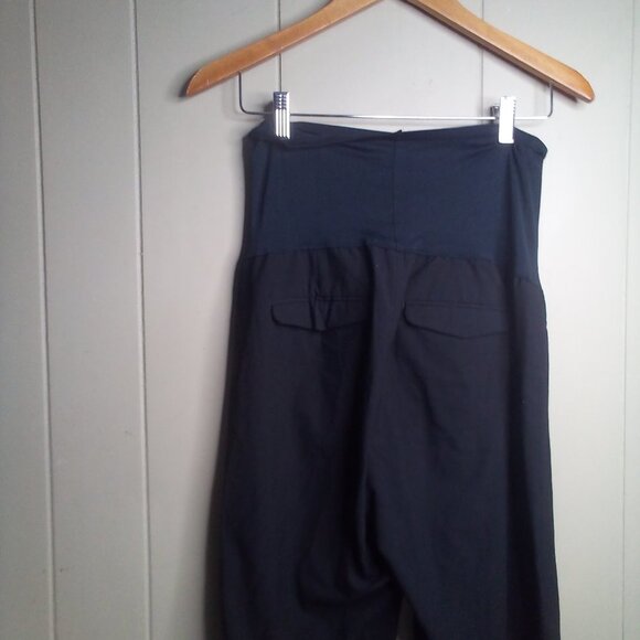 Gap Maternity Pants 10 10A Modern Boot Black - Picture 2 of 14